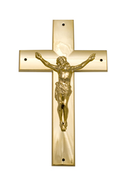 No.1 Cast Metal Crucifix