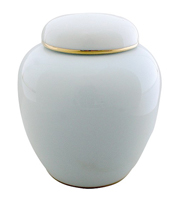 Small White Porcelain Keepsake 5615