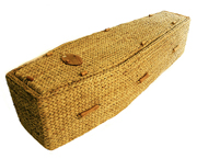 Water Hyacinth Traditional Style Coffin