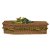 UK Sourced & Made Buff Willow Traditional Style Coffin