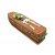 Brown Willow Traditional Style Coffin